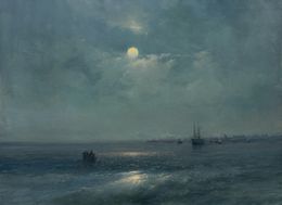 Painting, Moonlight, Karen Darbinyan