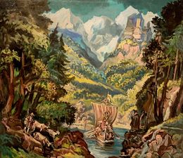 Painting, Odyssey, Alexander Litvinov