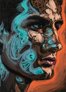 Painting, Wasted energy, Gabriel Marian