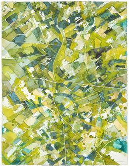 Painting, Dispersion des champs, Gottfried Salzmann