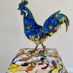 Sculpture, Coq et poésie, Pinkhas