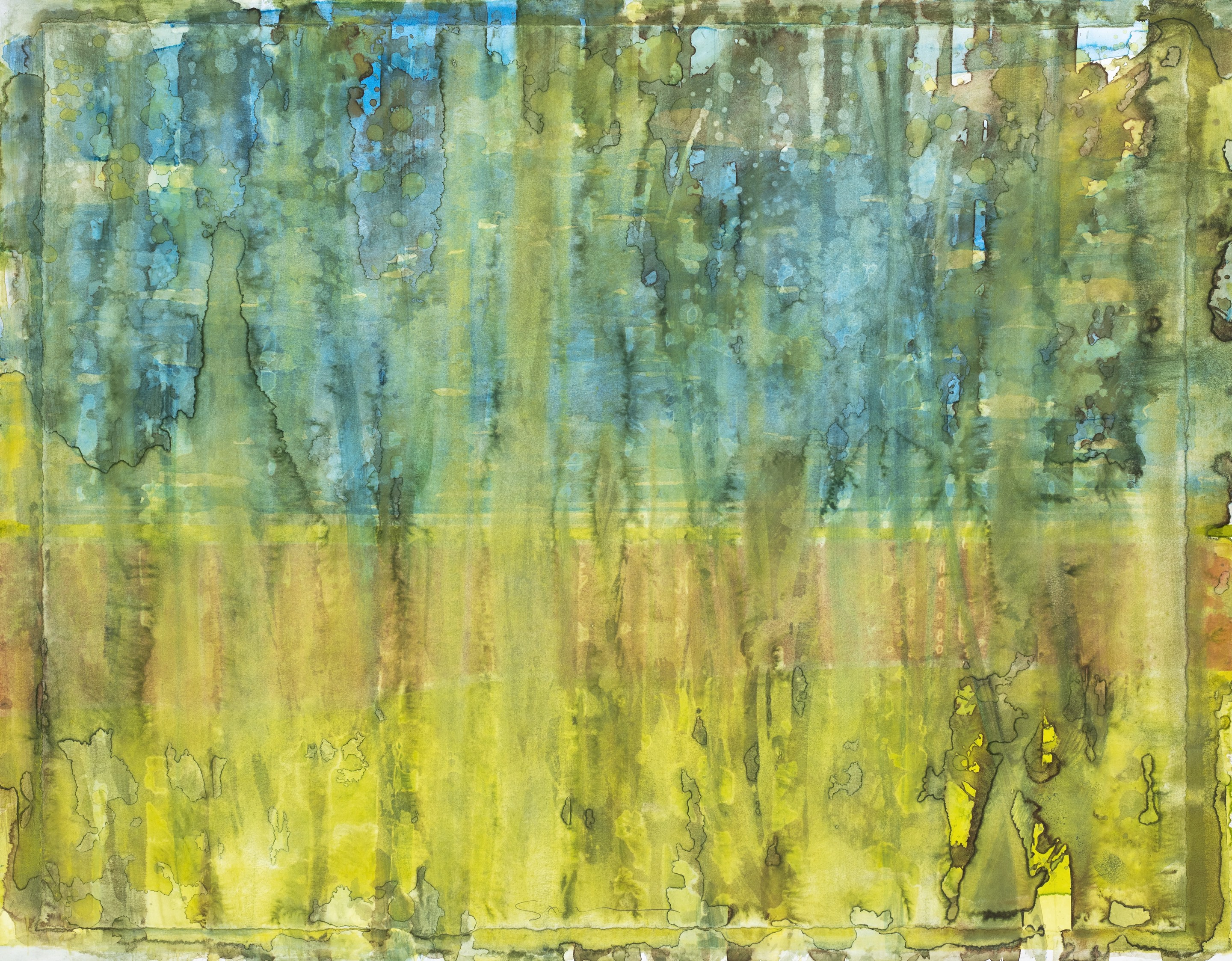 Gottfried Salzmann, Rideau d'arbres Gottfried Salzmann, Rideau d'arbres