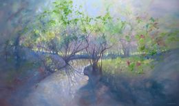Peinture, Beltane, Gill Bustamante