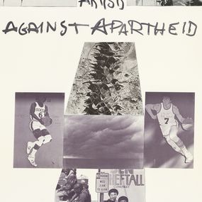 Stampe, Contre l'apartheid, Robert Rauschenberg