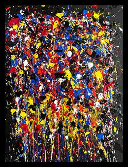 Painting, Black night, Aney