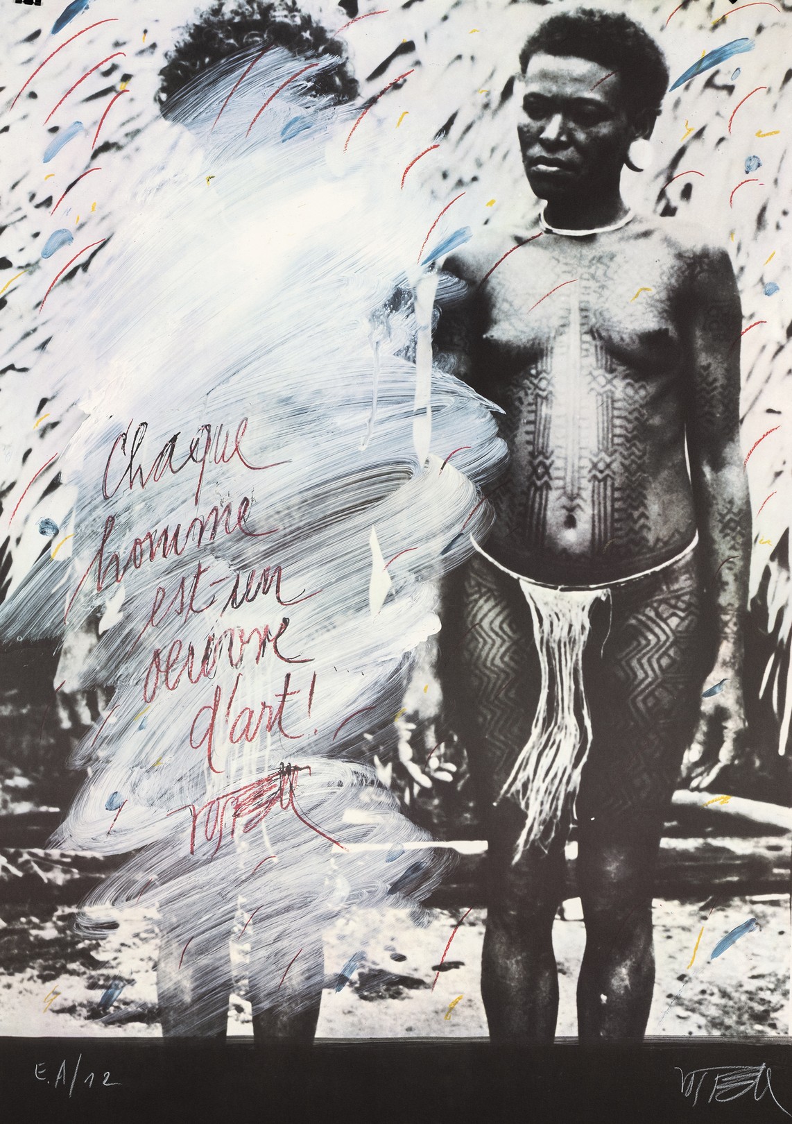 Wolf Vostell, Contre l'apartheid Wolf Vostell, Contre l'apartheid