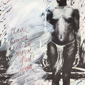 Stampe, Contre l'apartheid, Wolf Vostell