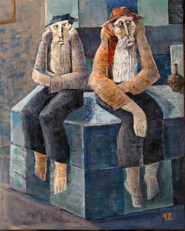 Peinture, Two Old Souls, Gegham Hunanyan