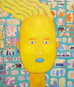 Painting, What is life, Ventzislav Dikov