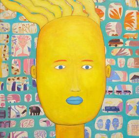 Painting, What is life, Ventzislav Dikov
