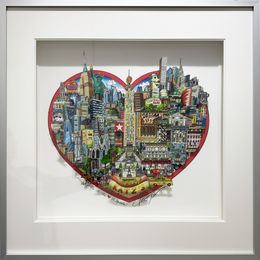 Escultura, You're in the heart of Manhattan, Charles Fazzino
