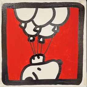 Peinture, Snooooopy red, Melkio