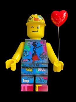 Sculpture, Brick of love, Flu