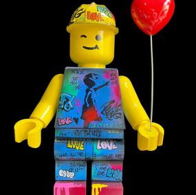 Sculpture, Brick of love, Flu