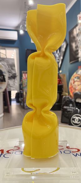 Skulpturen, Wrapping Bonbon Jaune, Laurence Jenkell
