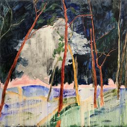 Painting, Night, Dake Wang Qi