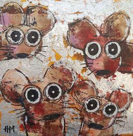 Peinture, Souris 2, Hervé Maury