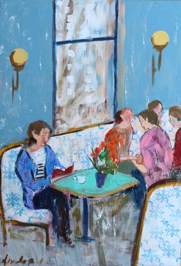 Peinture, Thé vert à la bergamote et au jasmin, Lourdes Ral