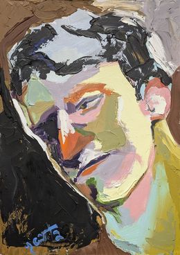 Peinture, Une fois pas deux se disait Hugo lorsqu'il aida Ingebord à déménager, G. Carta