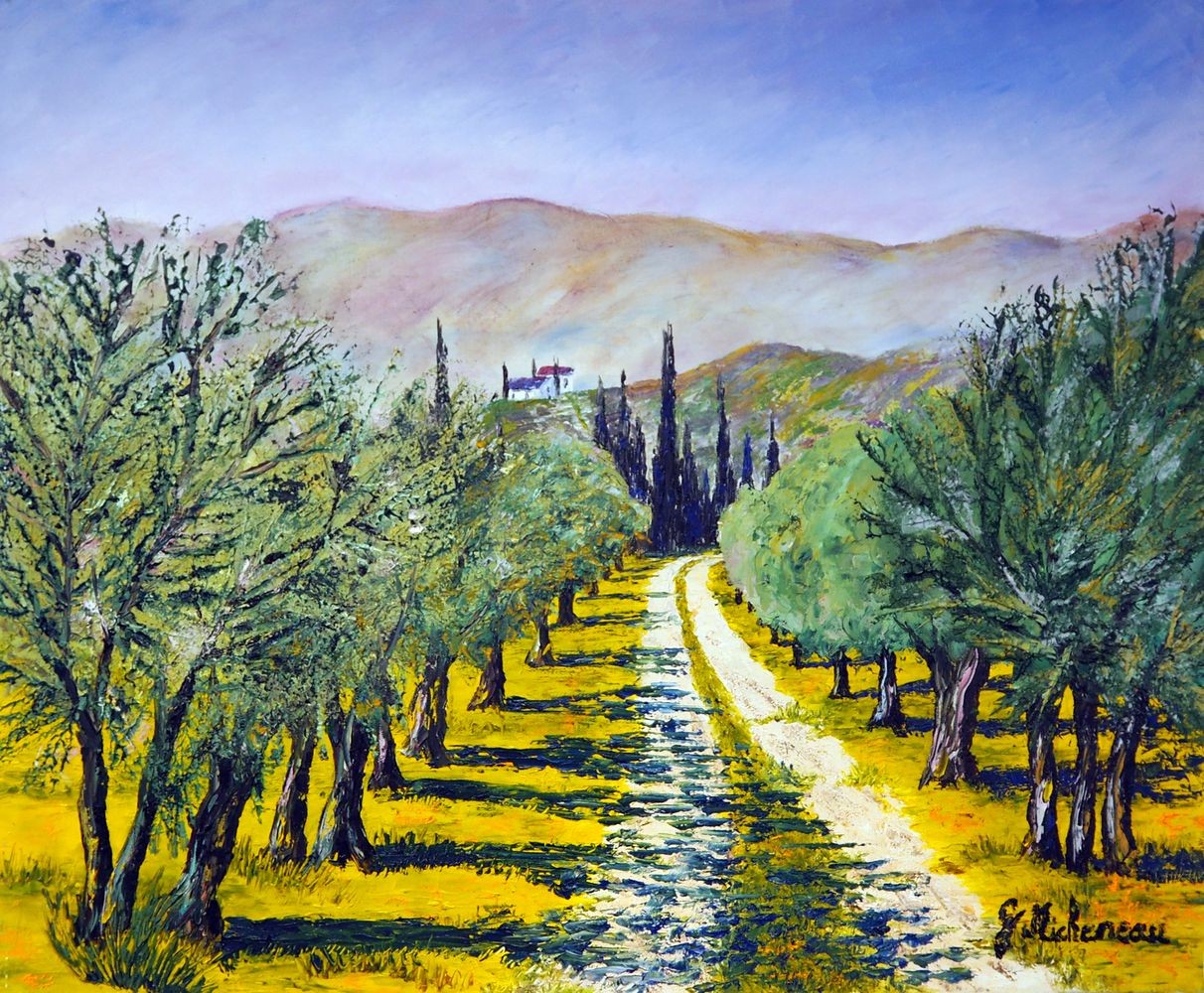 Gyslaine Pachet-Micheneau, Chemin des oliviers Gyslaine Pachet-Micheneau, Chemin des oliviers