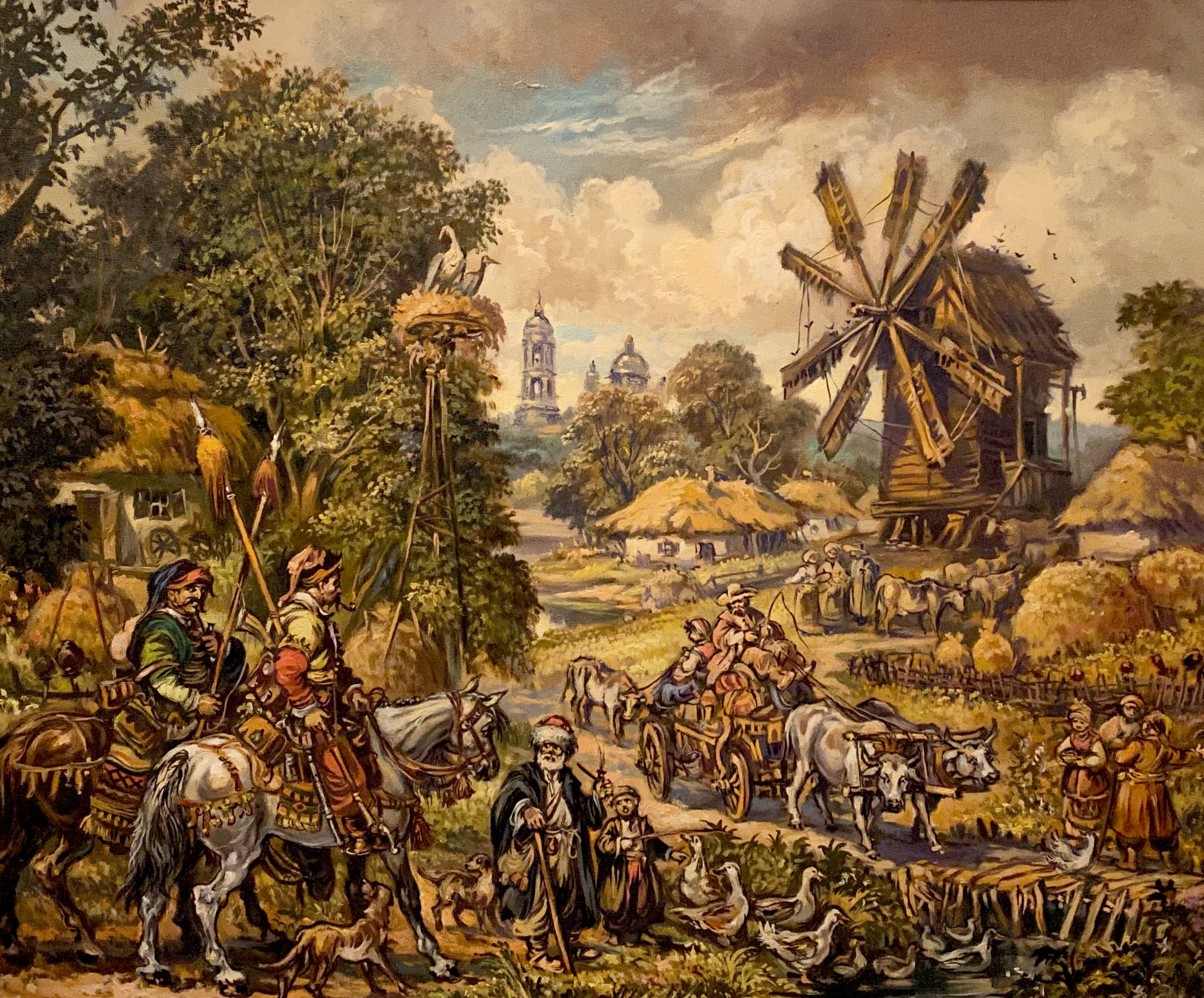 Alexander Litvinov, On the Outskirts of the Village Alexander Litvinov, On the Outskirts of the Village