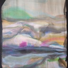Painting, Behind the shower curtain 2.0, Vanessa Onuk