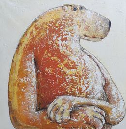 Peinture, Ours zen, Hervé Maury