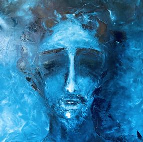 Painting, Neptune, Patricia Pierre Gomez Baranda