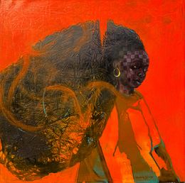 Peinture, Portrait of Dara, Ogunniyi Oluwatosin
