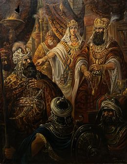 Peinture, Artaxers Aruan, Esther, Alexander Litvinov