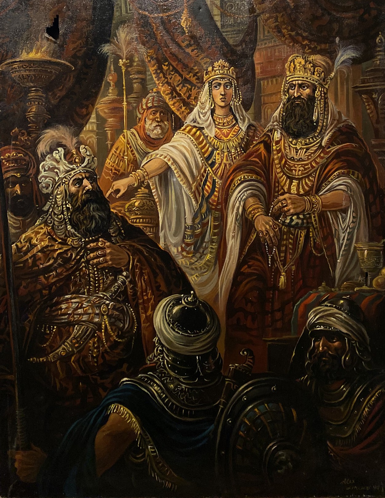 Alexander Litvinov, Artaxers Aruan, Esther Alexander Litvinov, Artaxers Aruan, Esther