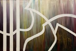 Peinture, Abstract oil painting, Schagen Vita