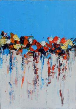 Peinture, Symphony in blue, Schagen Vita