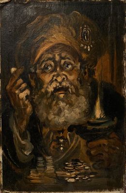 Peinture, Usurer, Alexander Litvinov