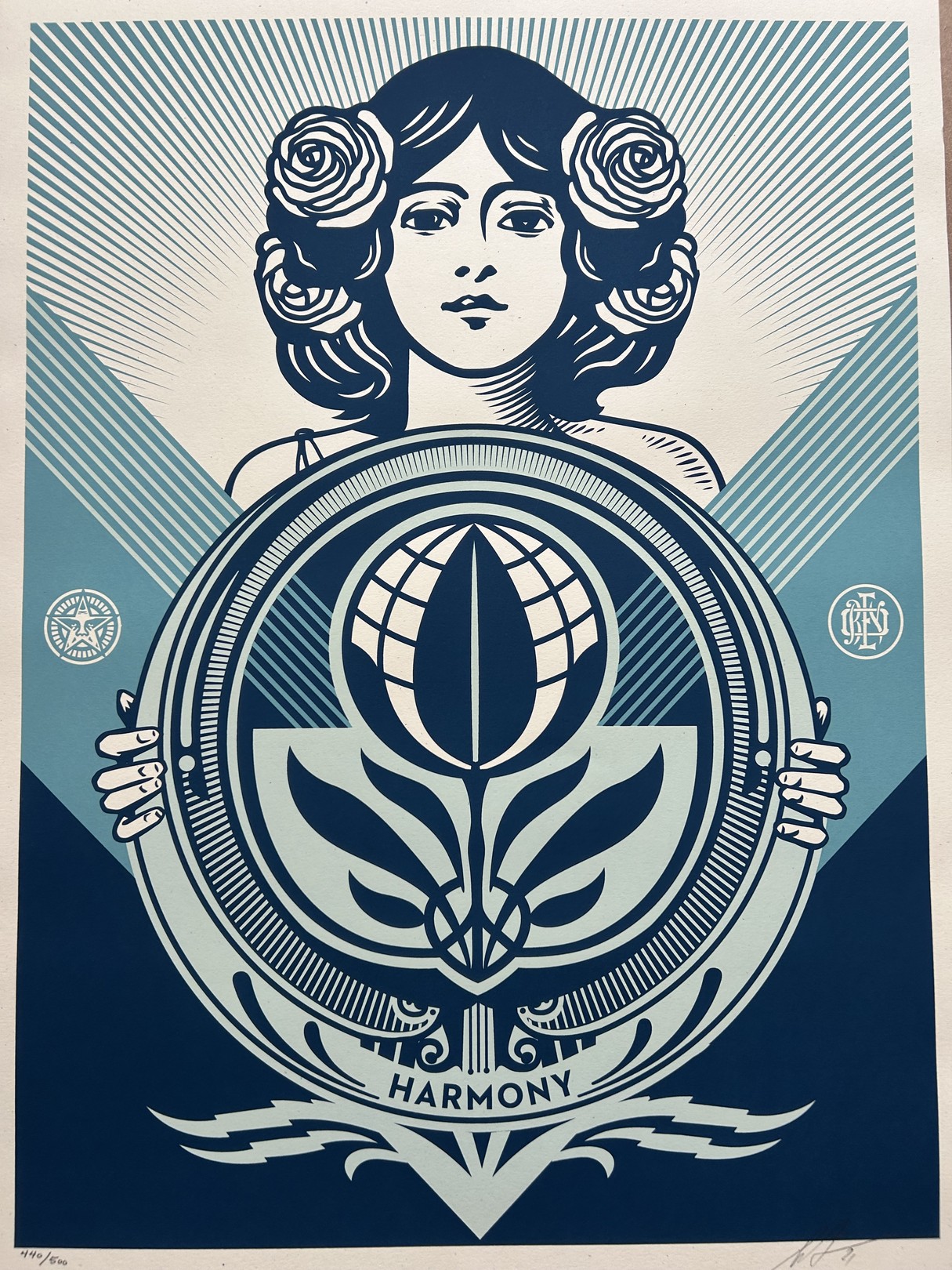 Shepard Fairey (Obey), Protect Biodiversity Cultivate Harmony Shepard Fairey (Obey), Protect Biodiversity Cultivate Harmony