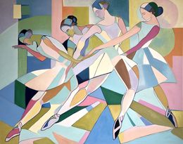 Peinture, Movement in Grace, Barbara Schaumann