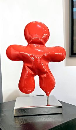 Scultura, Petit Bonhomme F1 Rouge, Henri Iglésis