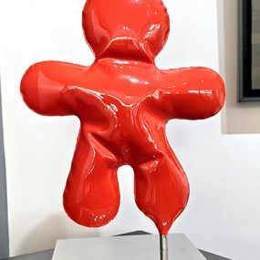 Sculpture, Petit Bonhomme F1 Rouge, Henri Iglésis