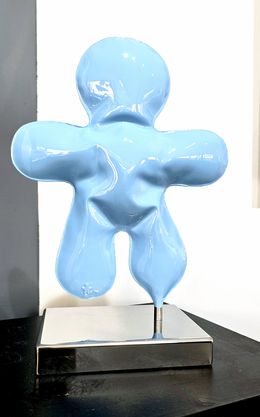 Scultura, Petit Bonhomme F1 Bleu gulf, Henri Iglésis