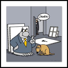 Stampe, J'achète - Chien, Philippe Geluck