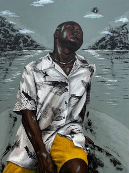 Peinture, In My Solitude 1, Eyitayo Alagbe