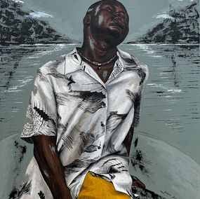 Peinture, In My Solitude 1, Eyitayo Alagbe