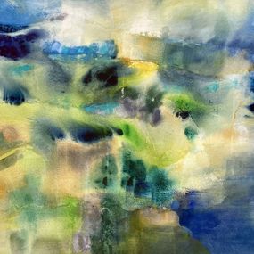 Peinture, Cascade, Anne Bironneau