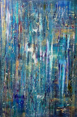 Peinture, Blue Reflection, N.Nathan