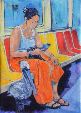 Peinture, Unseen Passenger, Stephan Peters