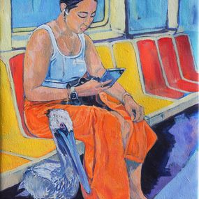 Peinture, Unseen Passenger, Stephan Peters