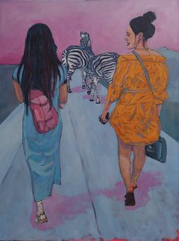 Peinture, Zebra Crossing, Stephan Peters