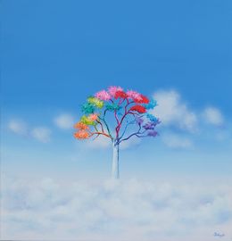 Painting, Arc en ciel, Alexandra Battezzati