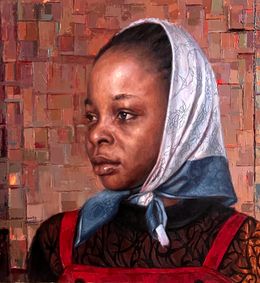 Peinture, Veiled Contemplation, Meshach Charity