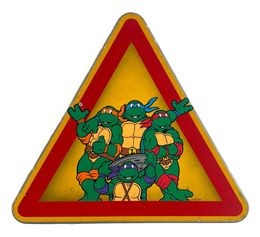 Gemälde, Turtle Roadsign, Gripe